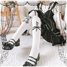 Gothic Teddy Bear Stockings for Kawaii and Littlespace Outfits - Cosparty