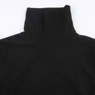 Gothic Winter Dress with White Fur Cuffs and Hemline - Cosparty