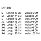 Gothic Witch Craft Pleated Skirt with Pentagram and Moon Design - Cosparty