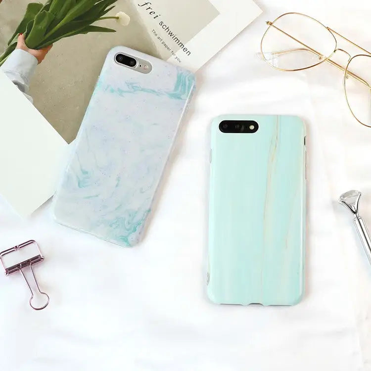 Granite Stone and Marbled Phone Cases for Apple iPhone - Phone Case