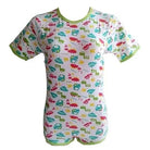 Green Dinosaur Snap Crotch Adult Onesie for Cozy Kawaii Lounging - Cosparty