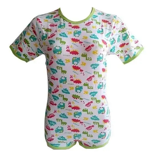 Green Dinosaur Snap Crotch Adult Onesie for Cozy Kawaii Lounging - onesie