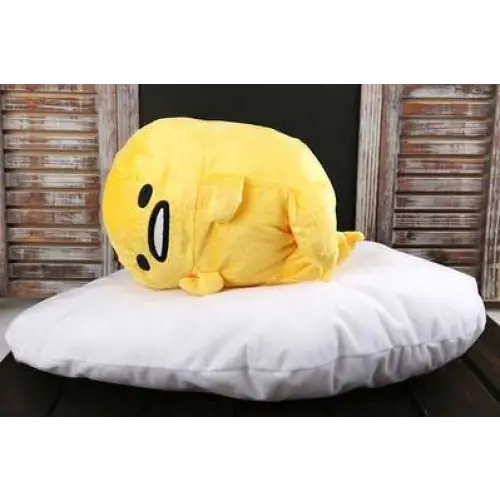 Gudetama Egg Yolk Pillow 40cm x 30cm for Cute Home Decor - pillow