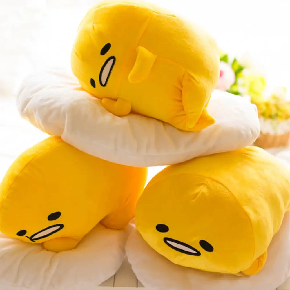 Gudetama Egg Yolk Pillow 40cm x 30cm for Cute Home Decor - pillow