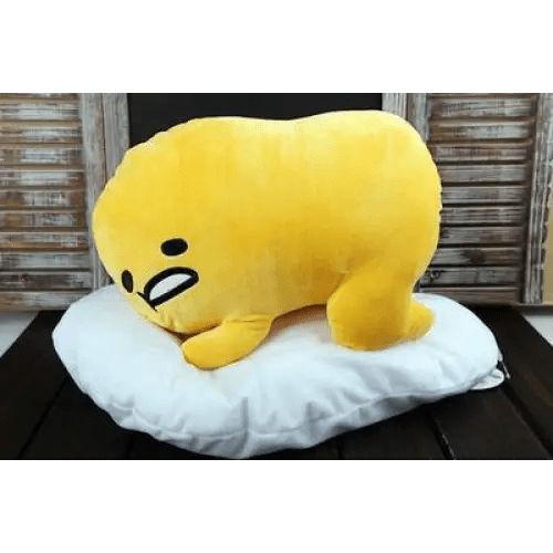 Gudetama Egg Yolk Pillow 40cm x 30cm for Cute Home Decor - Cosparty