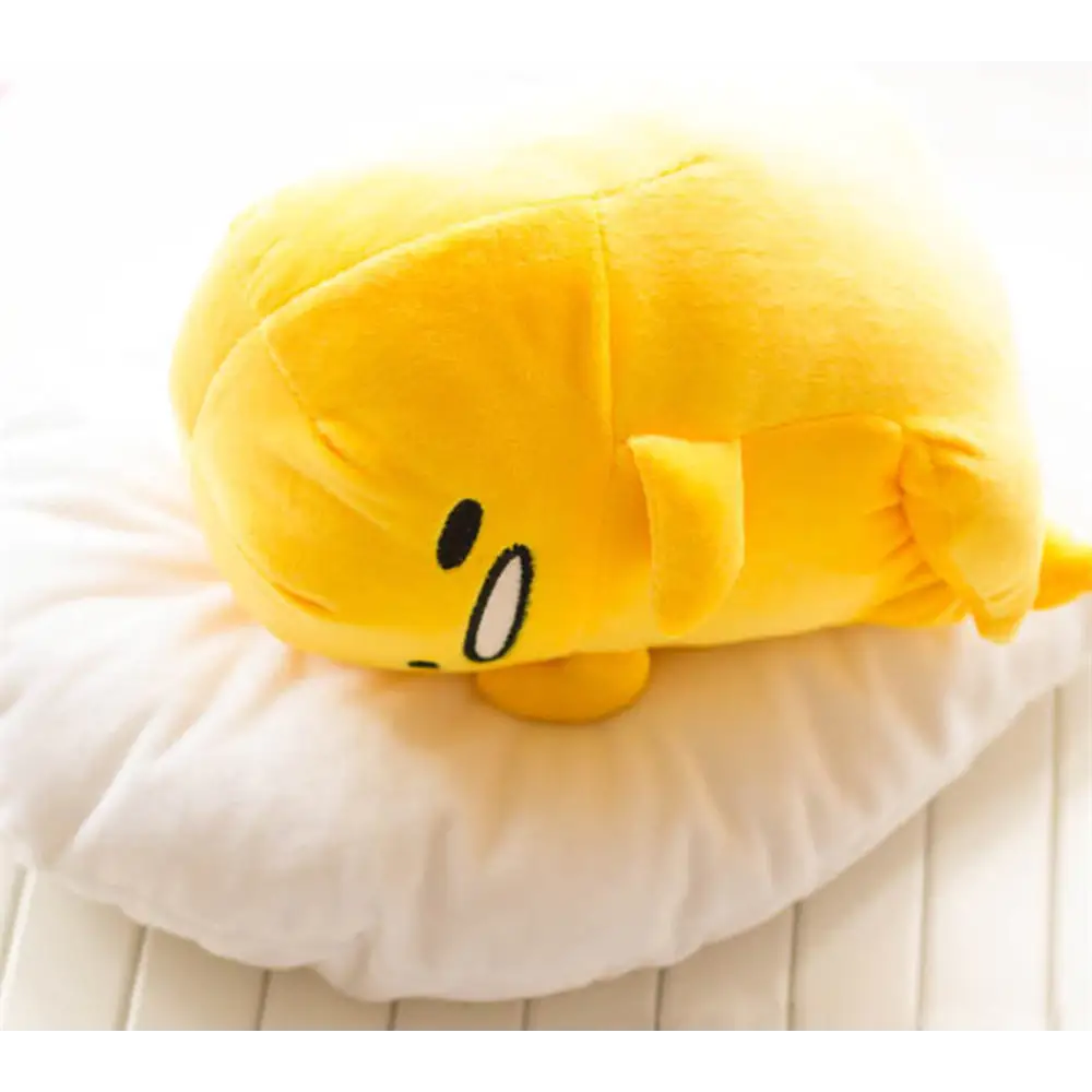 Gudetama Egg Yolk Pillow 40cm x 30cm for Cute Home Decor - Sideways - pillow