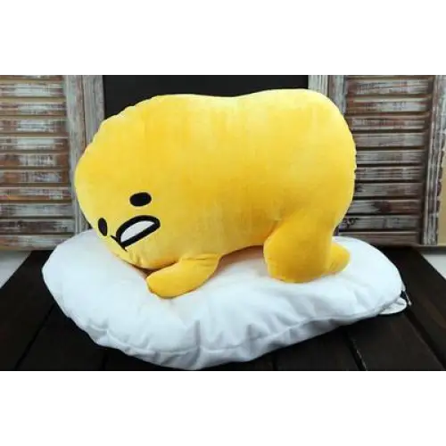 Gudetama Egg Yolk Pillow 40cm x 30cm for Cute Home Decor - pillow