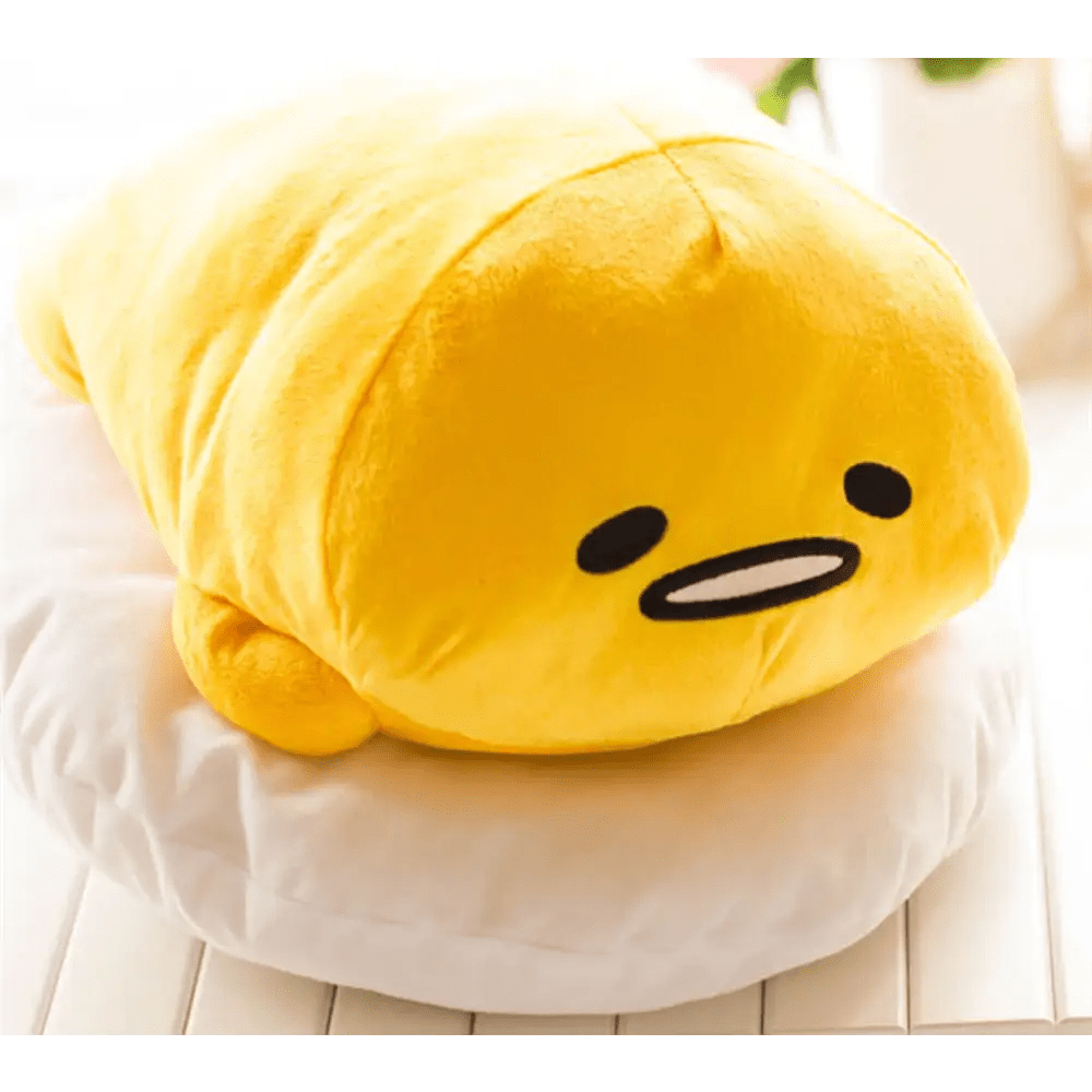 Gudetama Egg Yolk Pillow 40cm x 30cm for Cute Home Decor - Cosparty