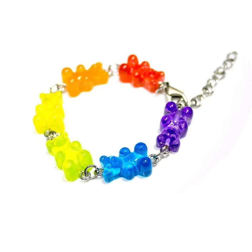 Gummy Bear Resin Bracelets for a Sweet Style Upgrade - jewelry