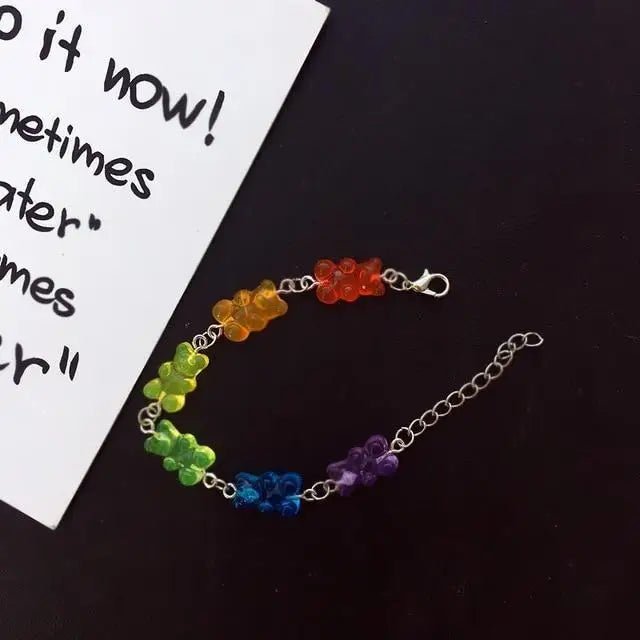 Gummy Bear Resin Bracelets for a Sweet Style Upgrade - Cosparty