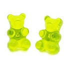 Gummy Bear Resin Earrings in Assorted Delicious Colors - Cosparty