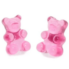 Gummy Bear Resin Earrings in Assorted Delicious Colors - Cosparty
