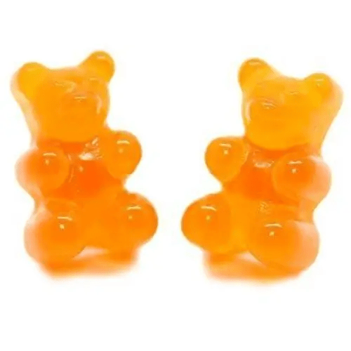Gummy Bear Resin Earrings in Assorted Delicious Colors - Cosparty