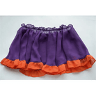 Halloween Inspired Ruffled Maid Lingerie Set in Orange and Purple - Cosparty
