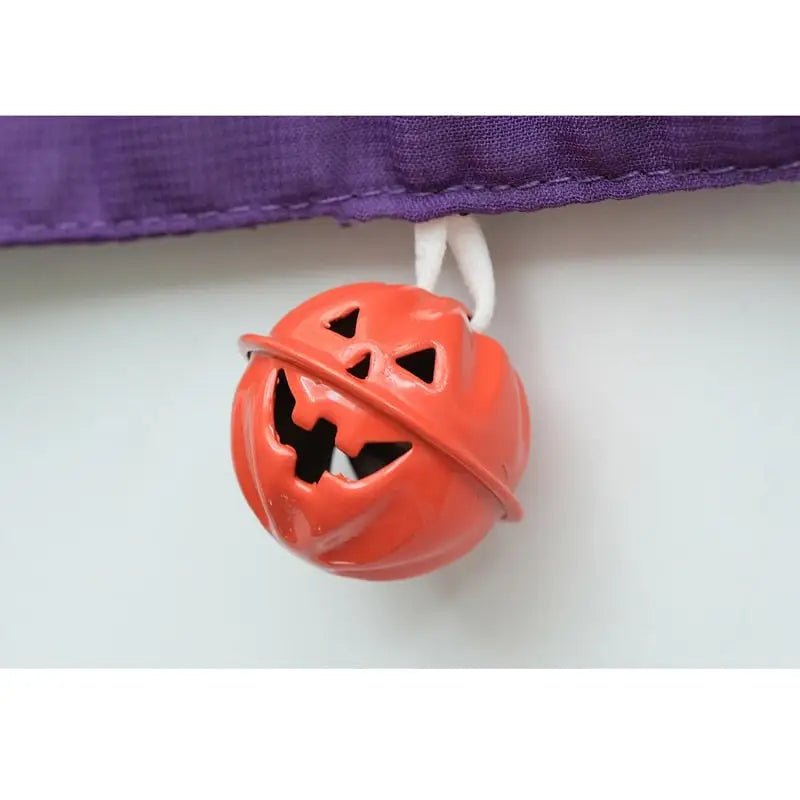 Halloween Inspired Ruffled Maid Lingerie Set in Orange and Purple - Cosparty