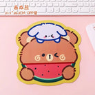 Happy Bear Gaming Kawaii Teddy Bear Mouse Pad 20x20cm - Cosparty