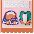 Happy Bear Gaming Kawaii Teddy Bear Mouse Pad 20x20cm - mouse pad