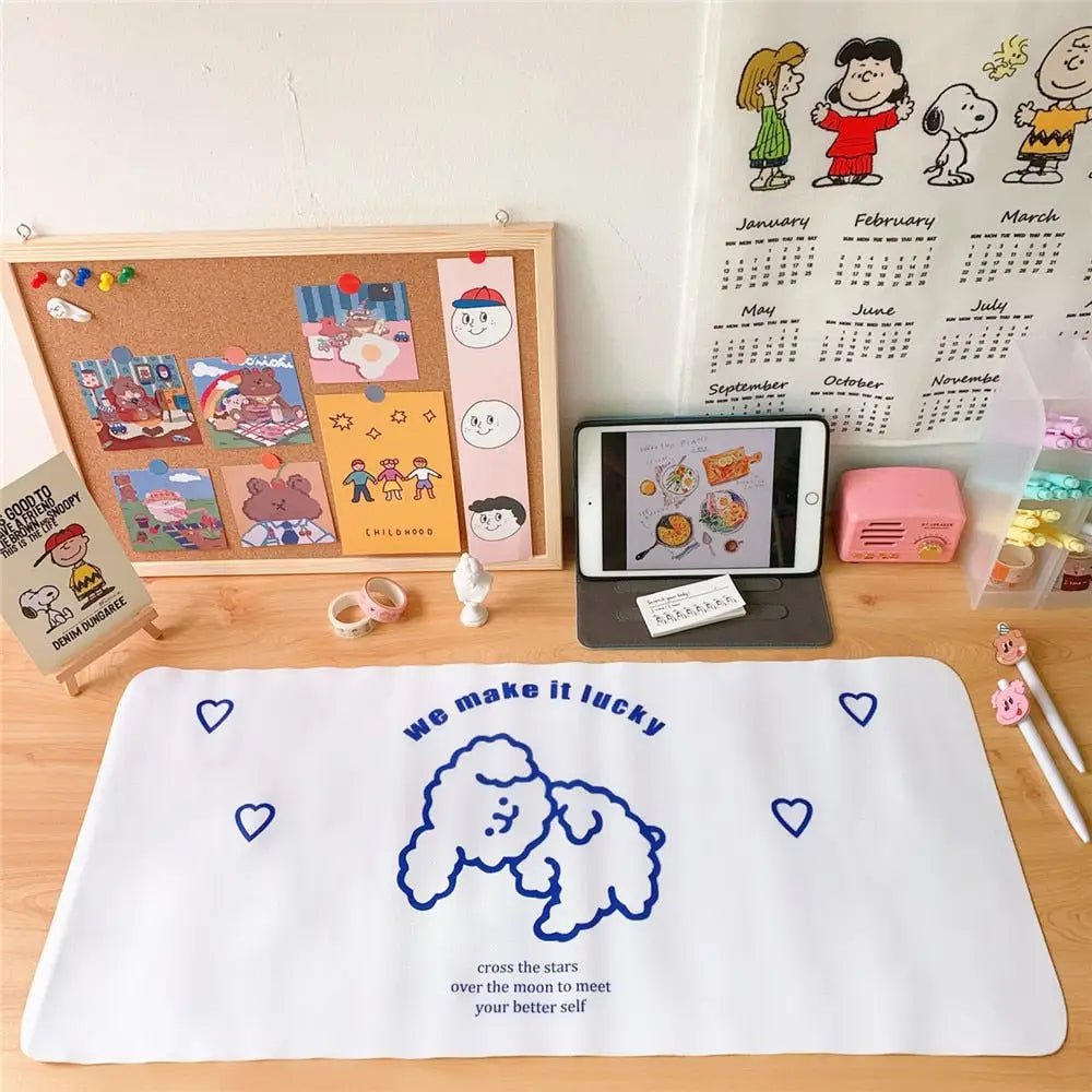 Happy Bear Gaming Mousepads for Adorable Kawaii Gameplay - Cosparty