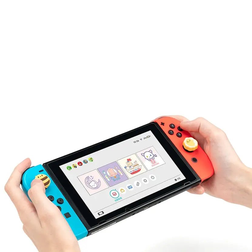 Happy Bee Thumb Joystick Caps for Nintendo Switch Controllers - Cosparty