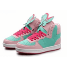 Harajuku High Top Sneakers with Pastel Dinosaur Design - Cosparty