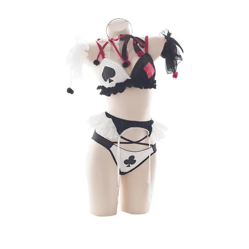 Harley Quinn and Joker Inspired Lingerie Set for Kids - Cosparty