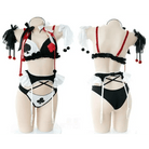 Harley Quinn and Joker Inspired Lingerie Set for Kids - Cosparty