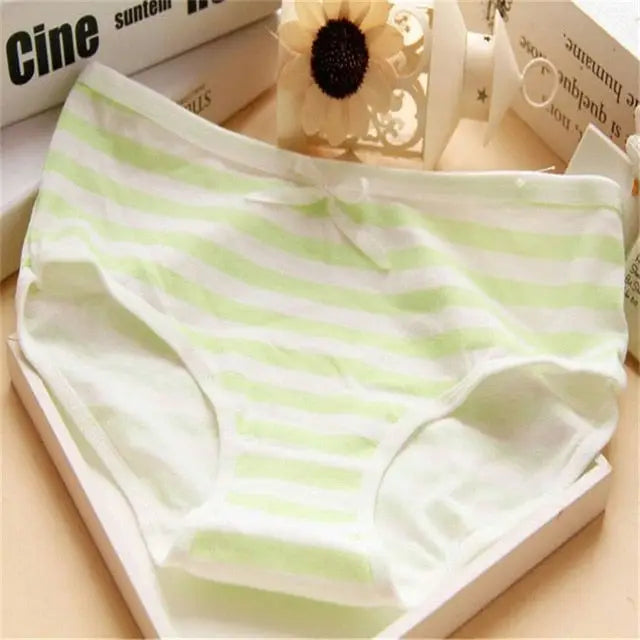 Hatsune Miku Inspired Candy-Colored Full Brief Panties - Lime - underwear