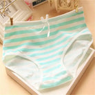 Hatsune Miku Inspired Candy-Colored Full Brief Panties - Teal - underwear