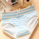 Hatsune Miku Inspired Candy-Colored Full Brief Panties - Blue - underwear