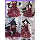 Haunted House Themed Lolita Dress in Pastel Goth Style Length 80cm - Dresses