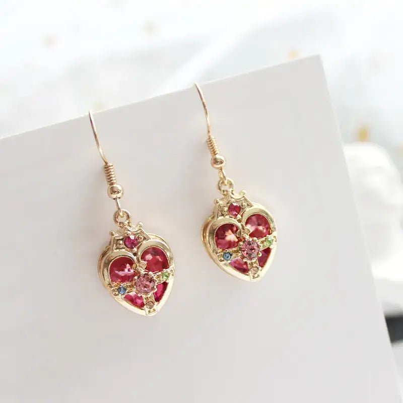 Heart Captor Earrings Inspired by Card Captor Magic - Cosparty
