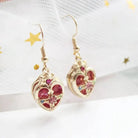 Heart Captor Earrings Inspired by Card Captor Magic - Cosparty