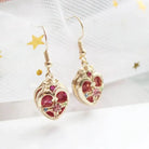 Heart Captor Earrings Inspired by Card Captor Magic - earrings