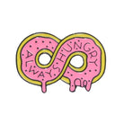 Heart Shaped Booty Enamel Pin for Big Heart Org New Condition In Stock - Forever Hungry - enamel pin