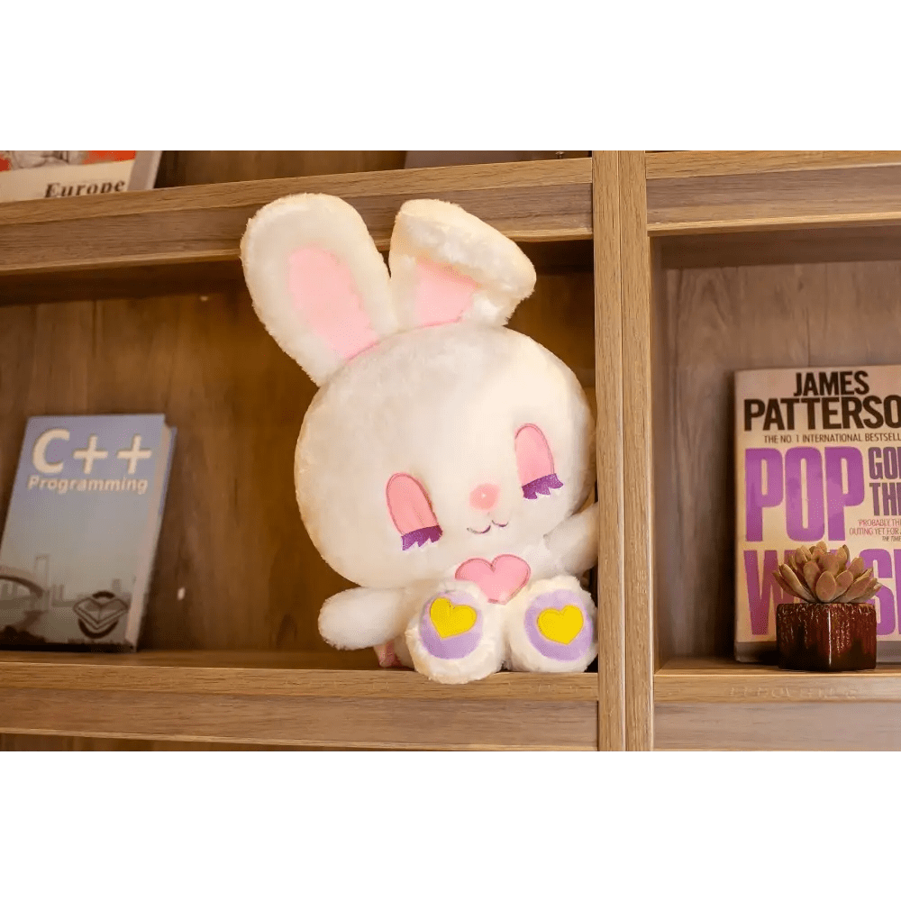 Heavenly Bunny Backpack in Velvety Soft Fabric for Cuddly Comfort - Cosparty