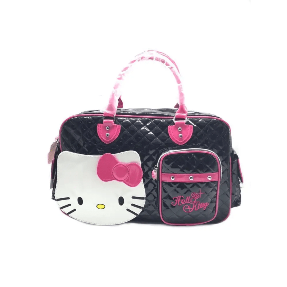 Hello Kitty Large Size Duffle Bag in Vegan Leather Options - Cosparty