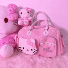 Hello Kitty Large Size Duffle Bag in Vegan Leather Options - bag