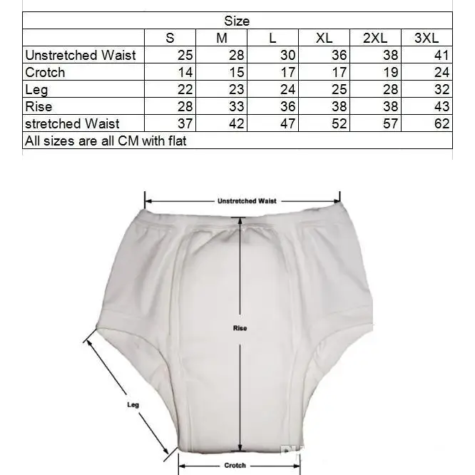 High-Quality 4-Layer Adult Baby Training Pants for Comfort and Care - diaper