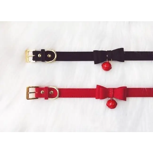 High Quality Bow and Bell Kitten Collar for Cosparty - jewelry