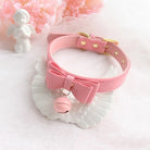 High Quality Bow and Bell Kitten Collar for Cosparty - jewelry