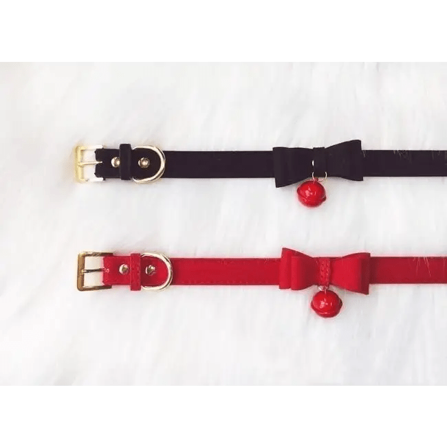 High Quality Bow and Bell Kitten Collar for Cosparty - Cosparty