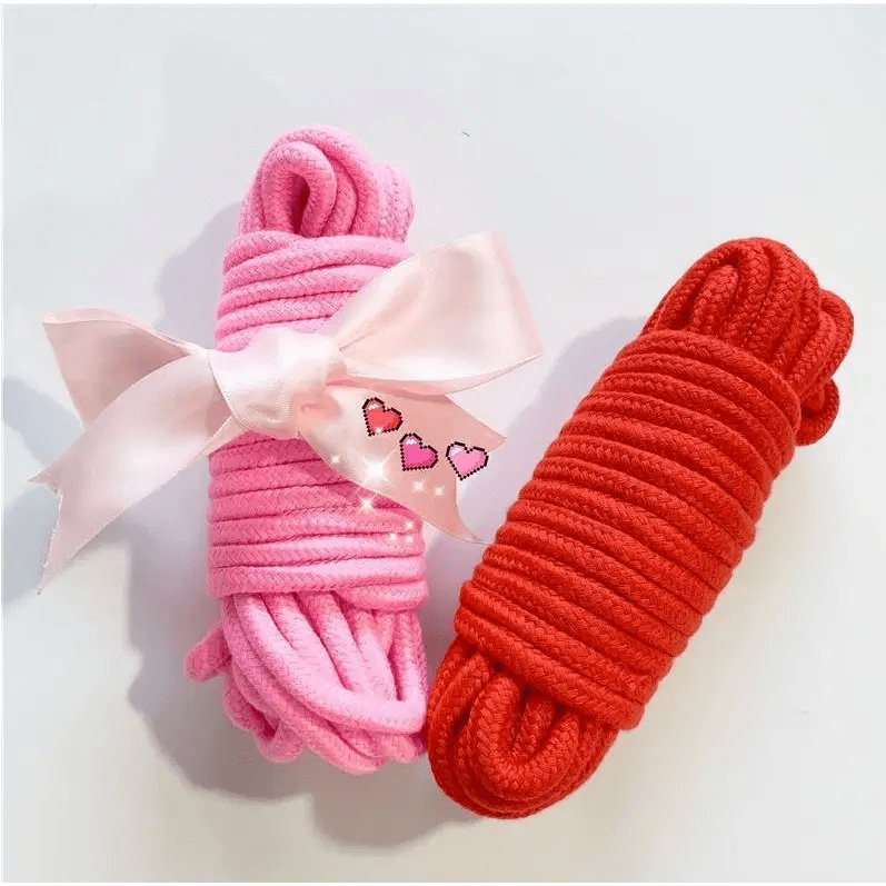 High - Quality Cotton Shibari Rope for Bondage Aesthetic Photoshoots - Cosparty