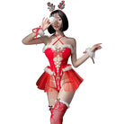 High - Quality Erotic Sexy Christmas Lingerie Set for the Holiday Spirit - Cosparty