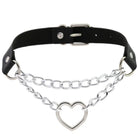 High Quality Heart Chain Pet Collared Leash for Cosplay - Necklaces