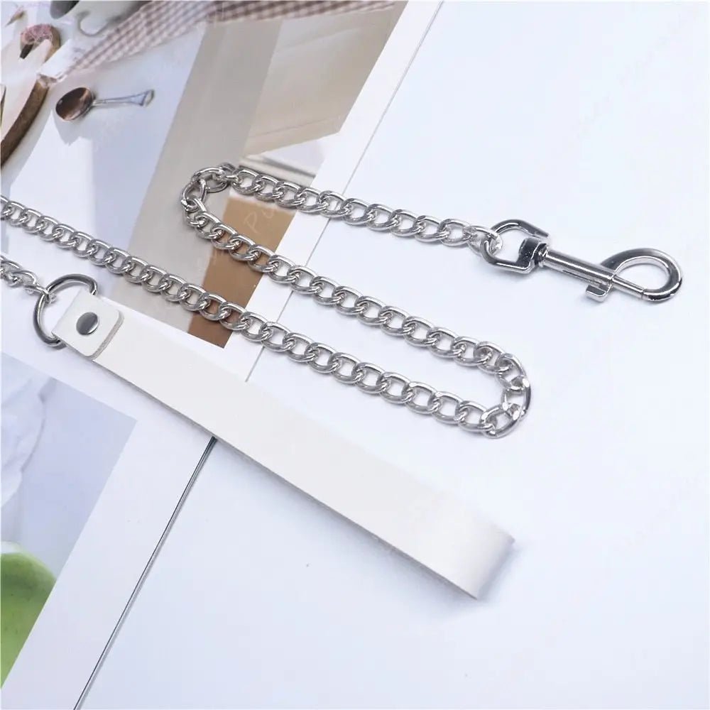 High Quality Heart Chain Pet Collared Leash for Cosplay - Cosparty