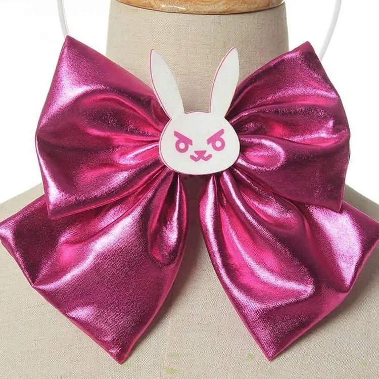 High Quality Holographic D.Va Overwatch Cosplay Bikini - Cosparty