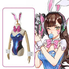 High Quality Holographic D.Va Overwatch Cosplay Bikini - Cosparty