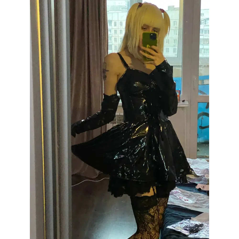 High Quality Misa Amane Cosplay Set with Stunning Details - dress