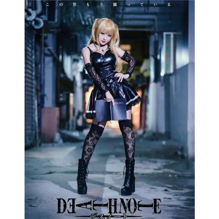 High Quality Misa Amane Cosplay Set with Stunning Details - dress