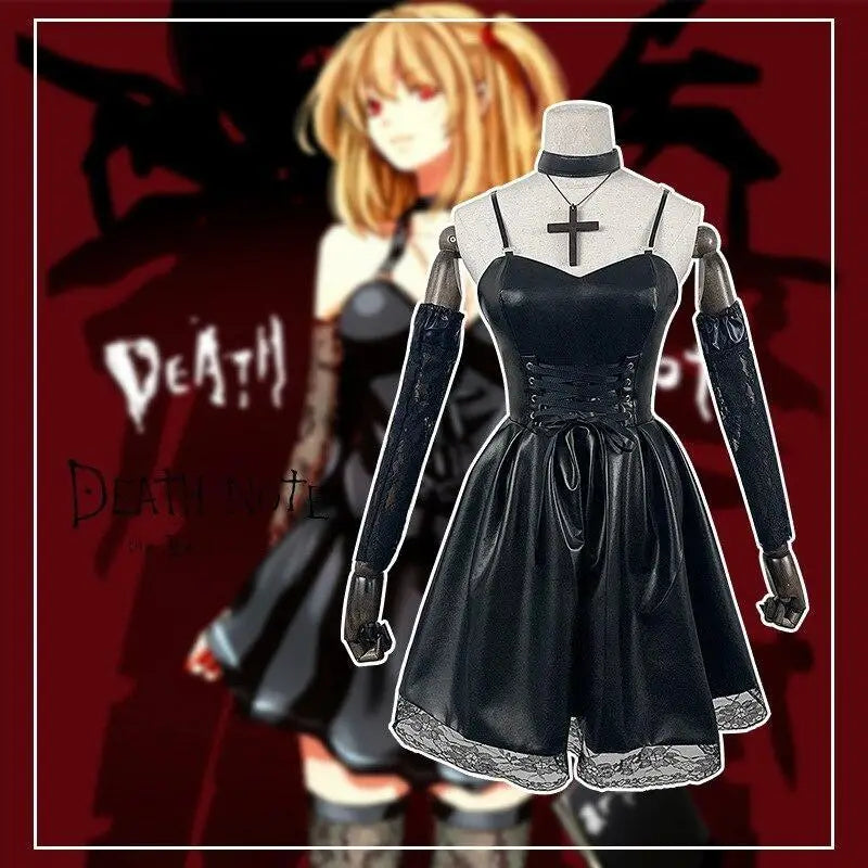 High Quality Misa Amane Cosplay Set with Stunning Details - dress